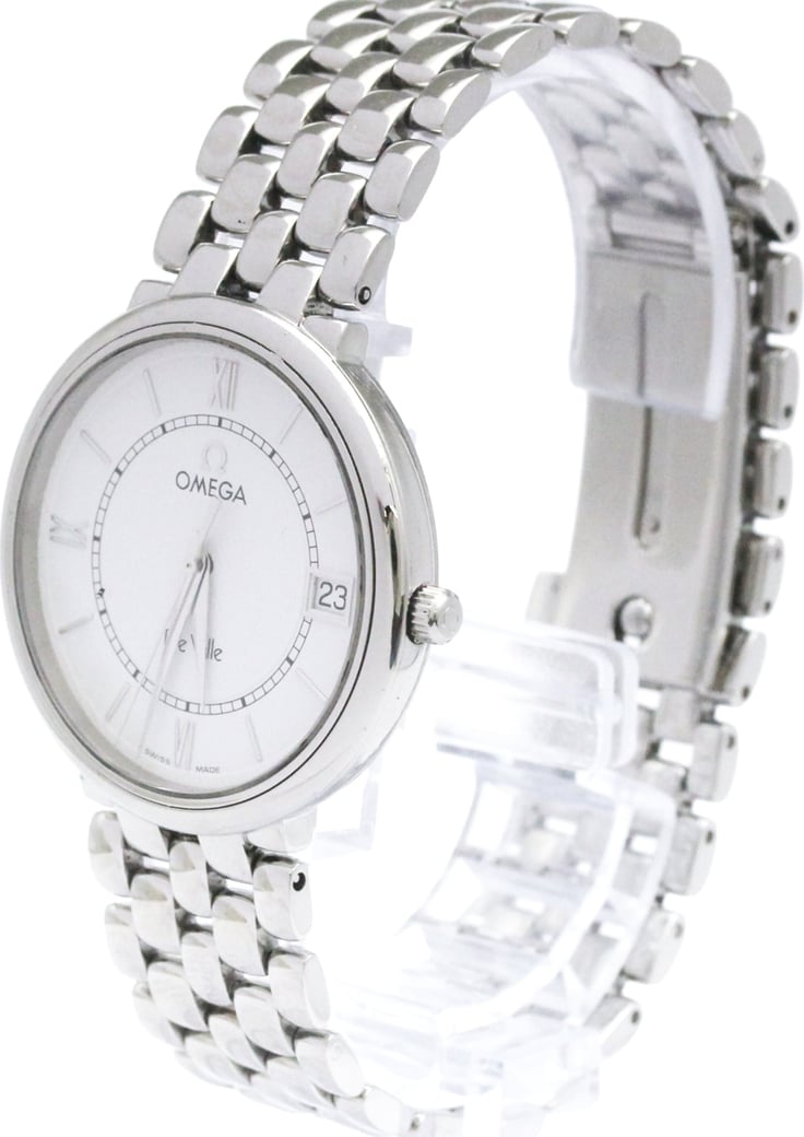 Omega De Ville Prestige Quartz Stainless Steel 34