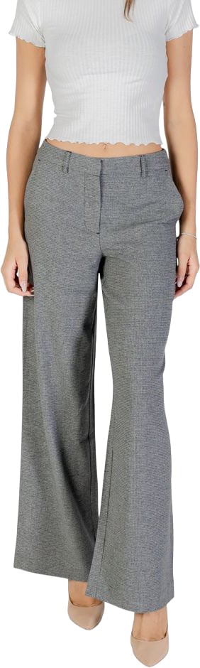 Only Gray Recycled Polyester Casual Pants