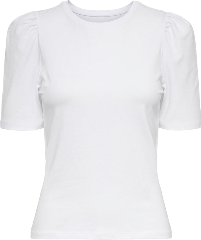 Only White Cotton T-Shirt