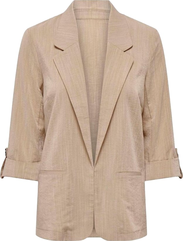 Only Beige Viscose Blazer