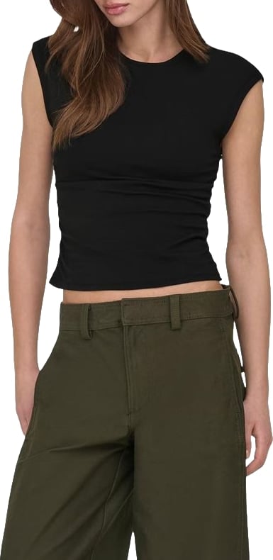 Only Black Cotton Top