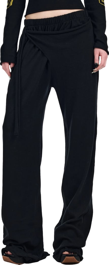 Jacquard wrap sweats sporty polo