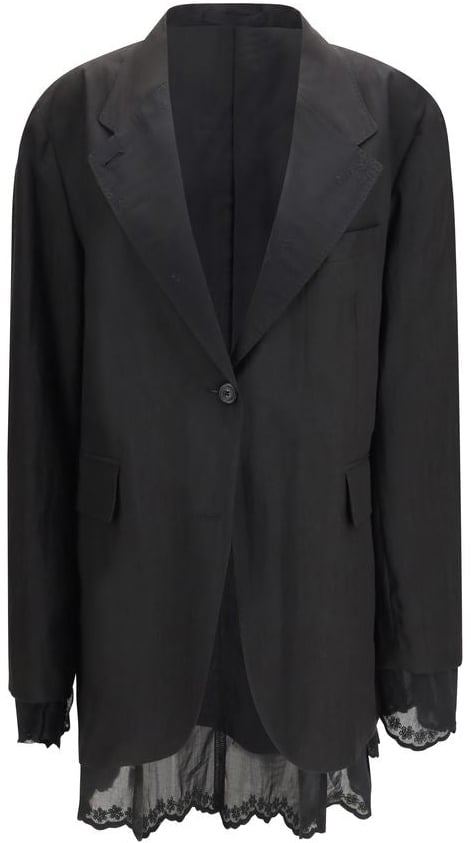 Our Legacy Black Linen Blazer