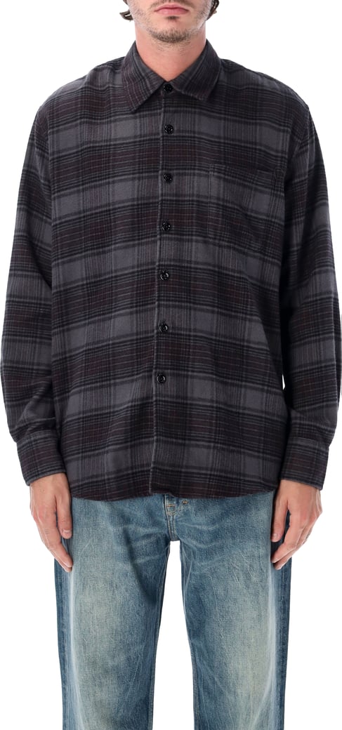 Above Check Shirt Faded Nocturne