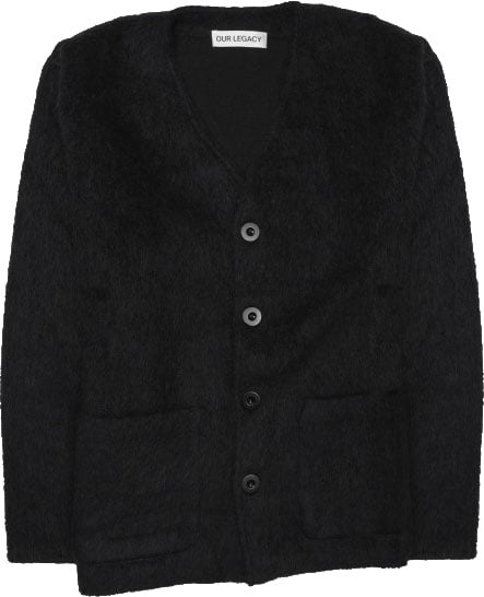 Cardigan In Misto Lana