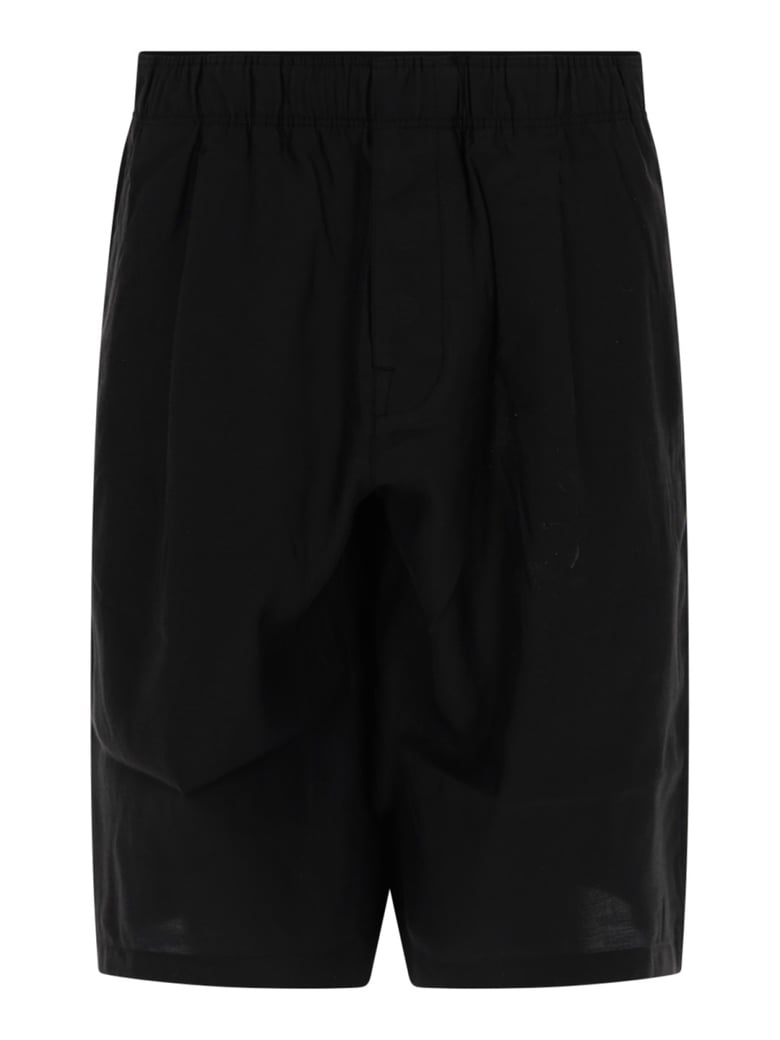 Leisure Cupro-Cotton Relaxed Shorts