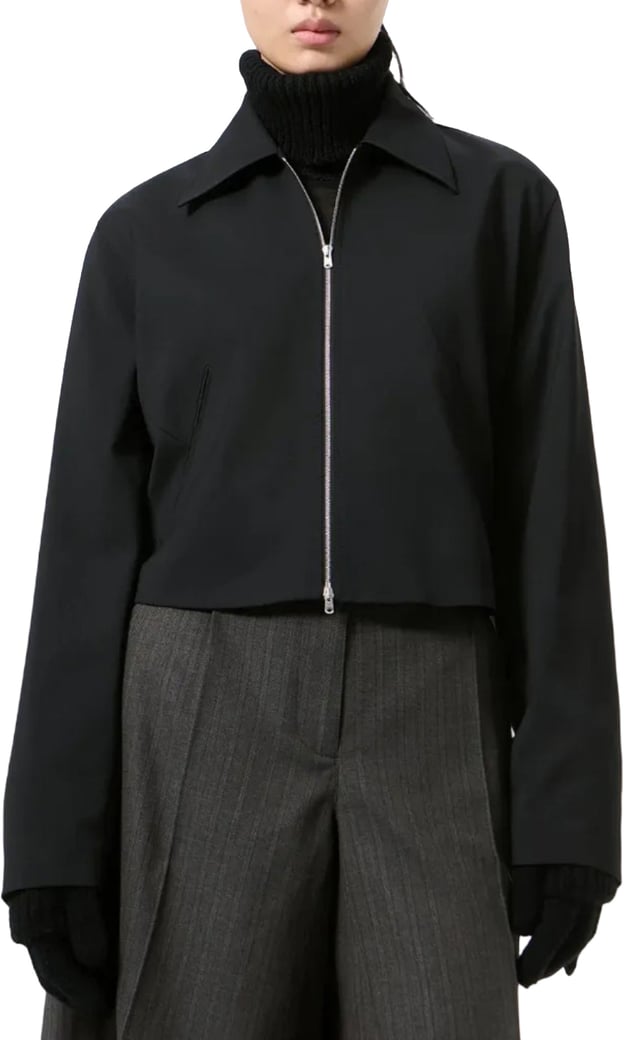 Our Legacy Statue Jacket Black Worsted Wool