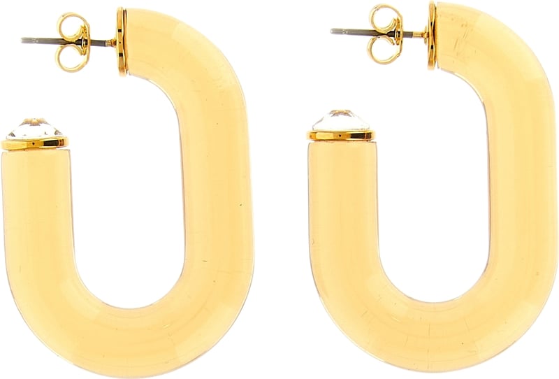 Paco Rabanne Gold Brass Earrings