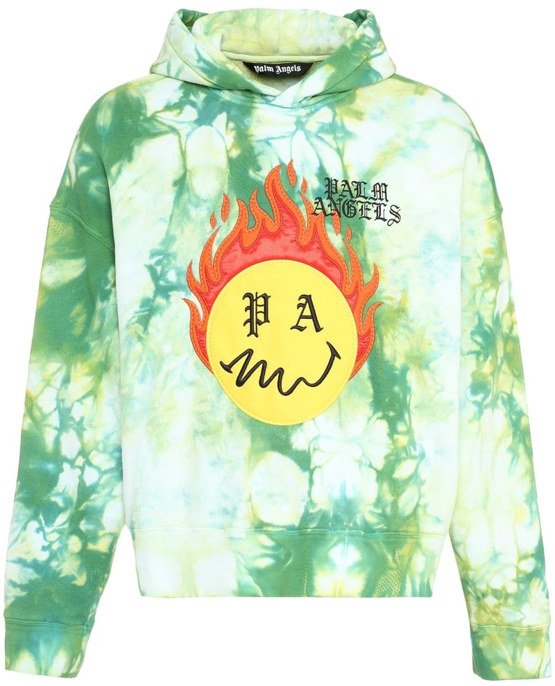 Palm Angels Hoodie Patch Sweatshirt