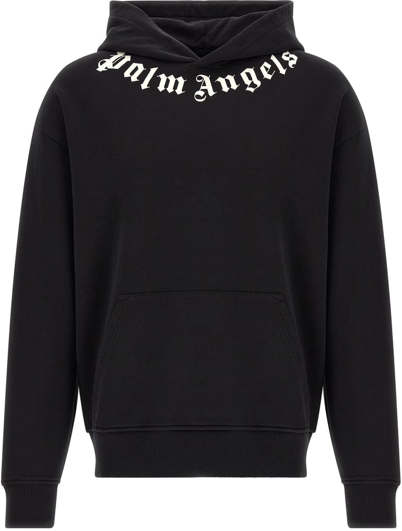 Neck Logo Regular Hoodie