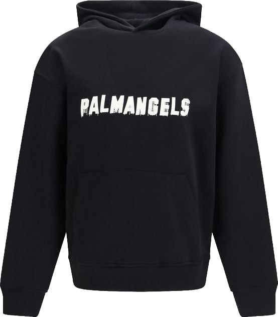 Palm Angels Black Cotton Sweatshirt