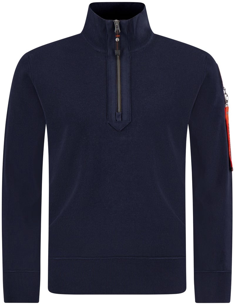 pull korte rits dbl katoen