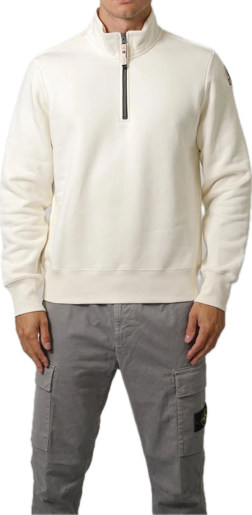 Broad peak zip pull warm ivory