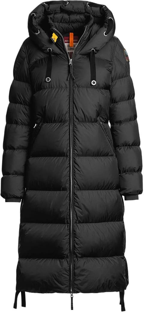Panda long puffer black