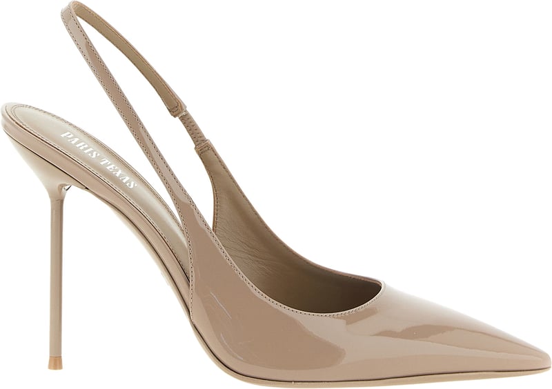 Paris Texas Beige Calfskin High Heel Pumps
