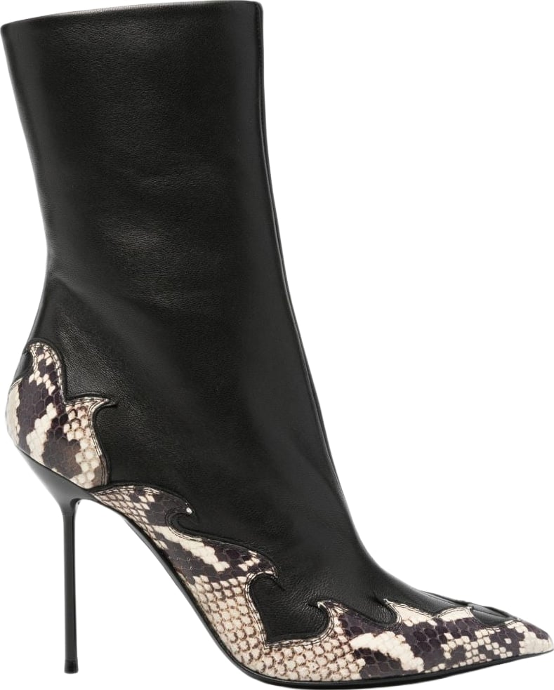 Paris Texas Lidia Queen Of Hearts leather boots