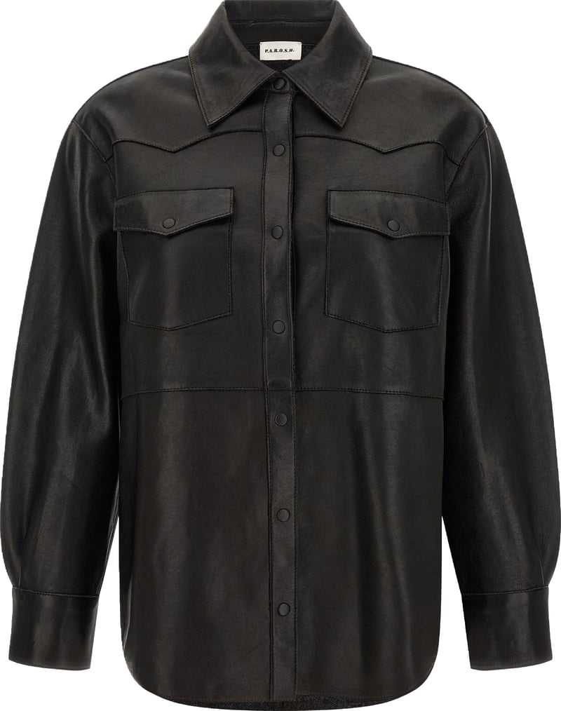 P.A.R.O.S.H. Leather Shirt
