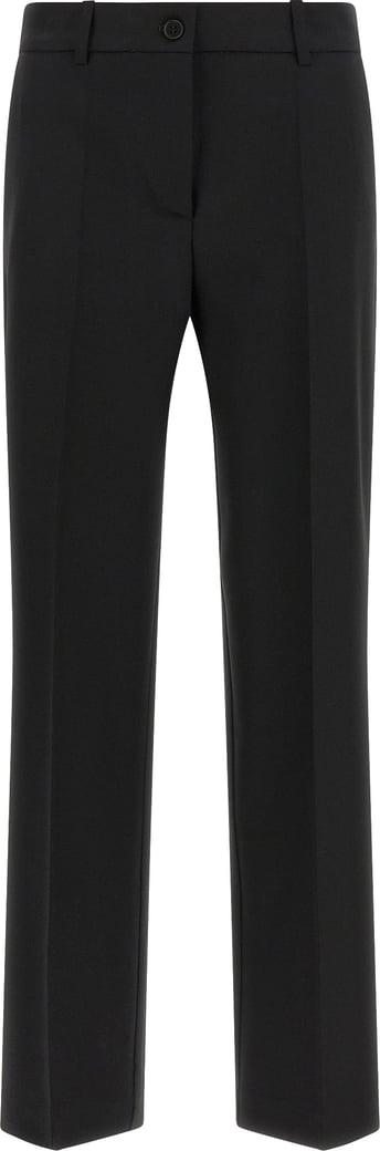 P.A.R.O.S.H. Black Virgin Wool Dress Pants