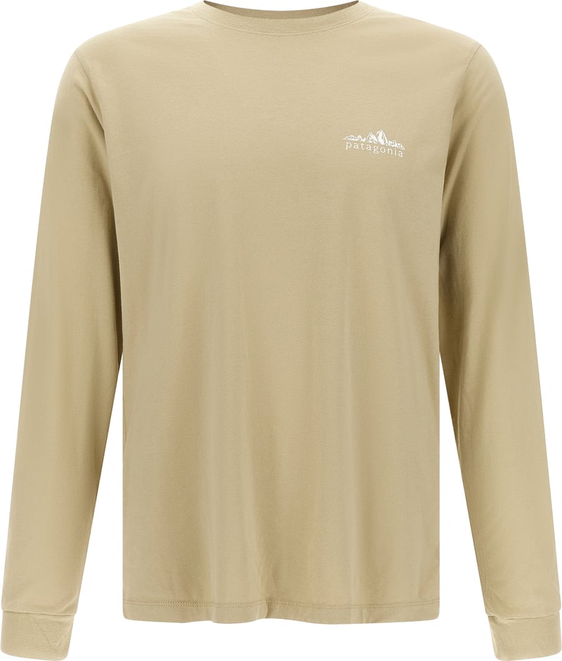 PATAGONIA Beige Cotton T-Shirt