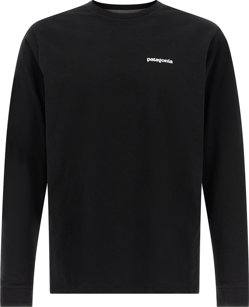 PATAGONIA Black Cotton T-Shirt