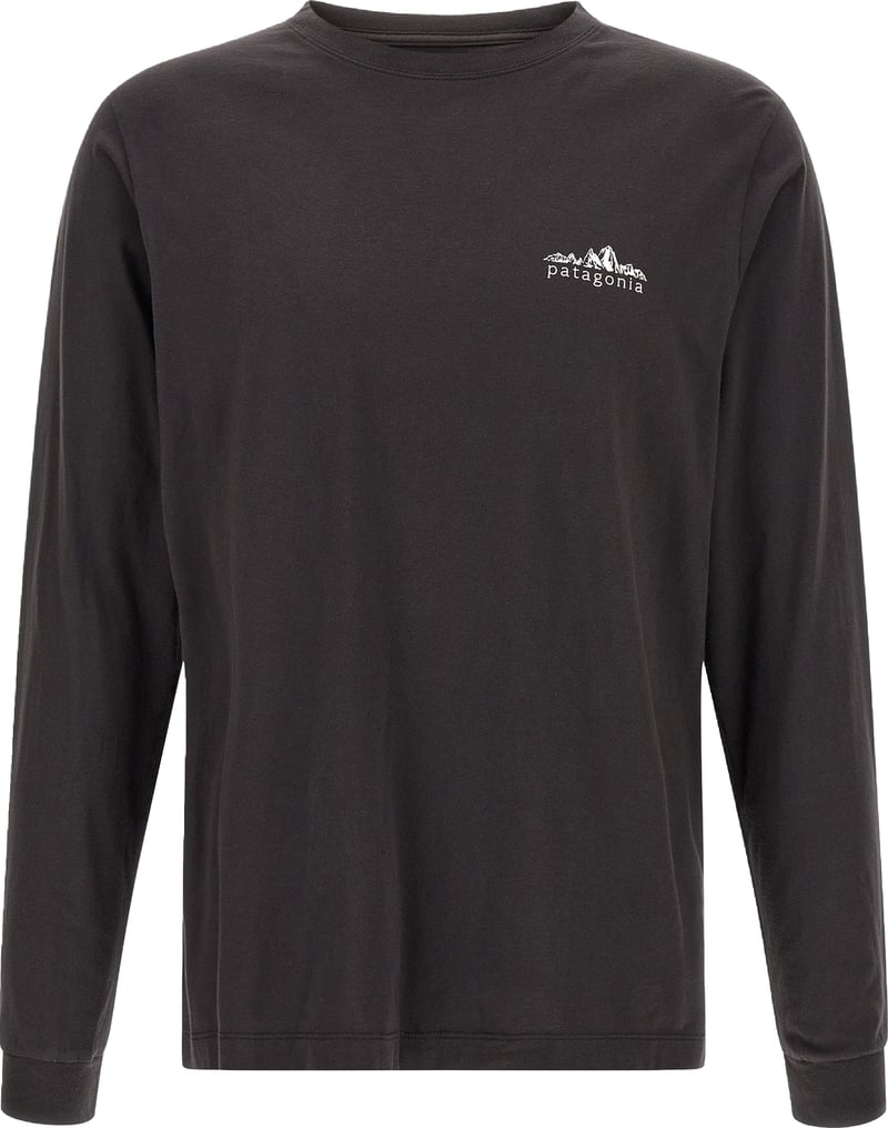 PATAGONIA Black Cotton T-Shirt