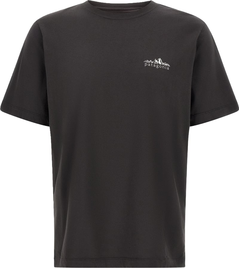 PATAGONIA Black Cotton T-Shirt