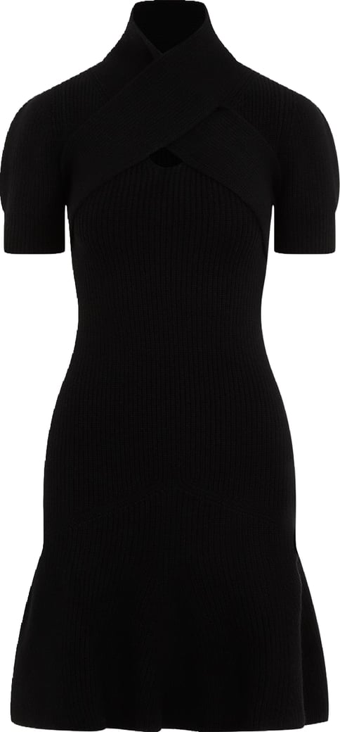 Patou Scarf Draped Dress
