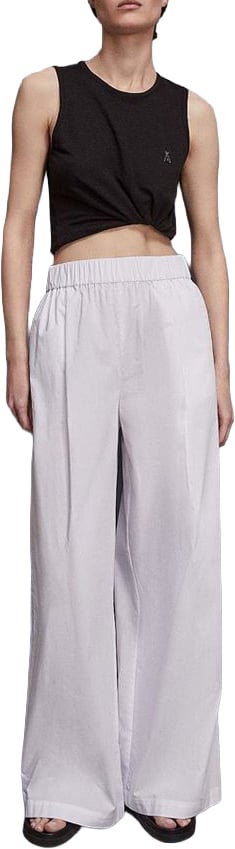 Patrizia Pepe White Cotton Casual Pants