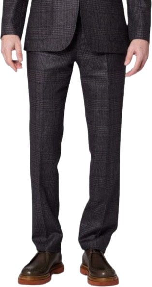 Pantalon prince de galles navy brun Paul Smith Homme M1R A284 W03227 49