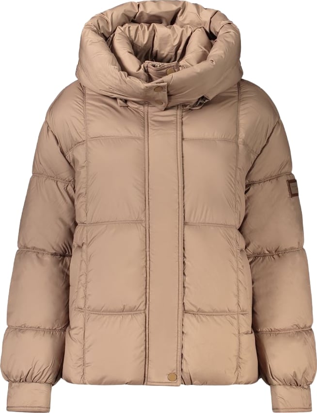 Pepe Jeans Brown Polyester Women's Jacket