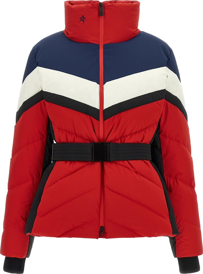 PERFECT MOMENT Red Nylon Shell Jacket