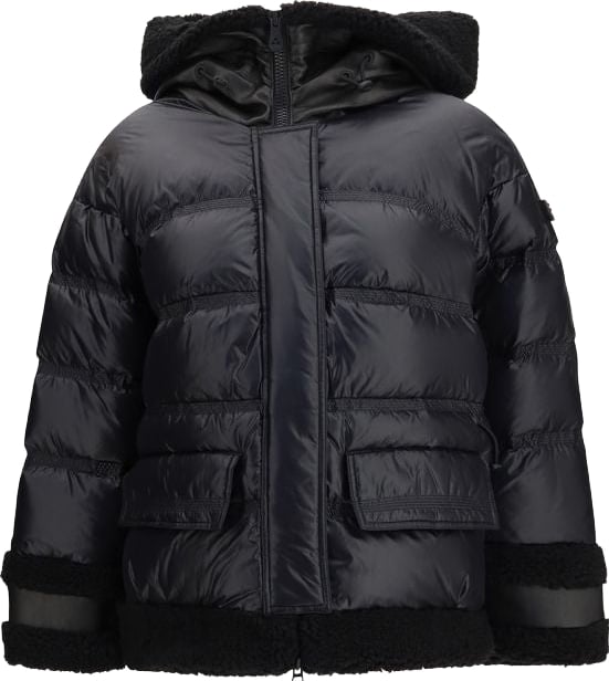 Peuterey Black Polyamide Full-Length Jacket