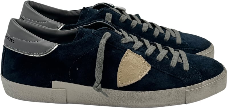 sneakers blauw grijs wit