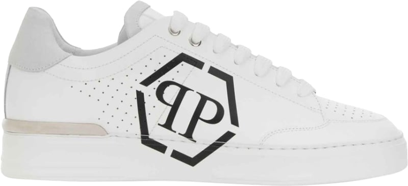 High-Quality Cow Leather Sneakers With Logo