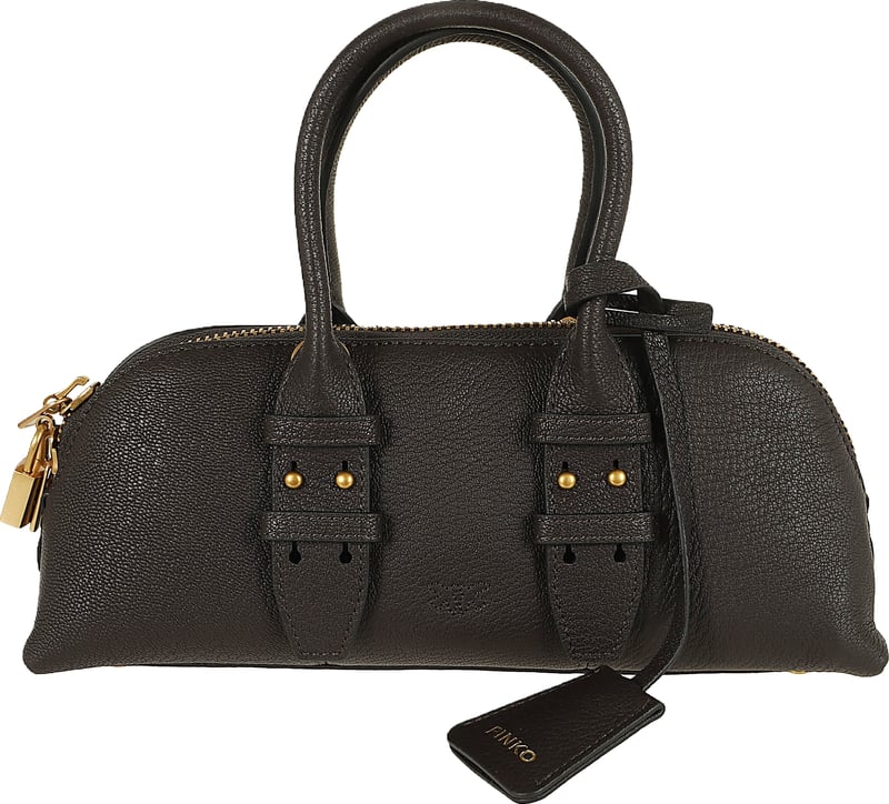 PINKO BOWLING BAG HORIZONTAL SHEEP