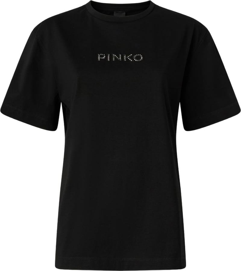 Limousine Black Strass Cotton T-Shirt
