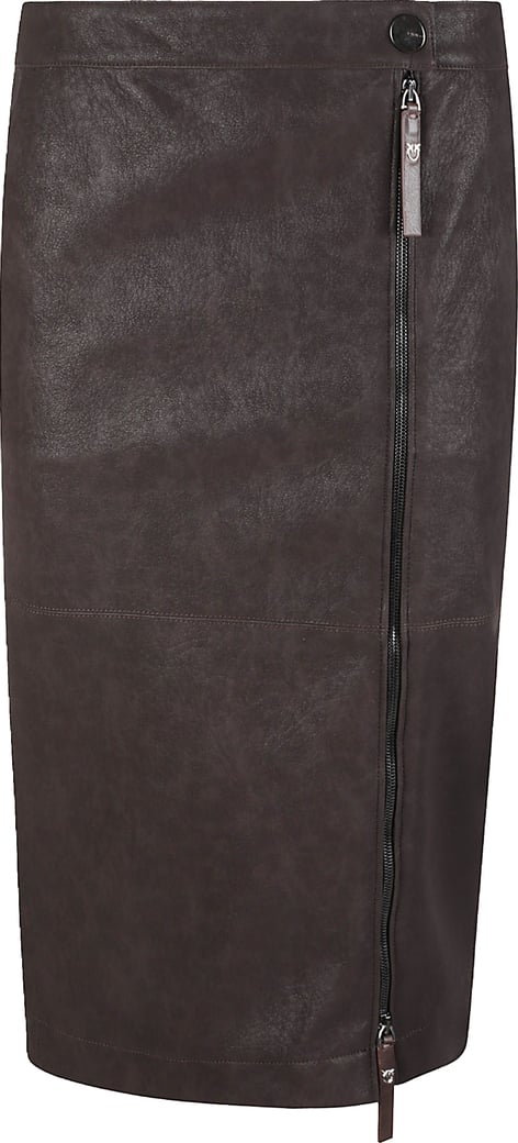 Montiano Midi Skirt Brown