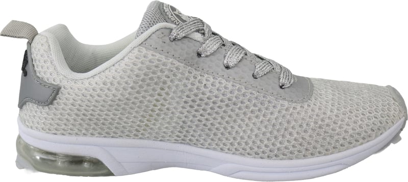 Plein Sport Silver Polyester Gretel Sneakers Shoes