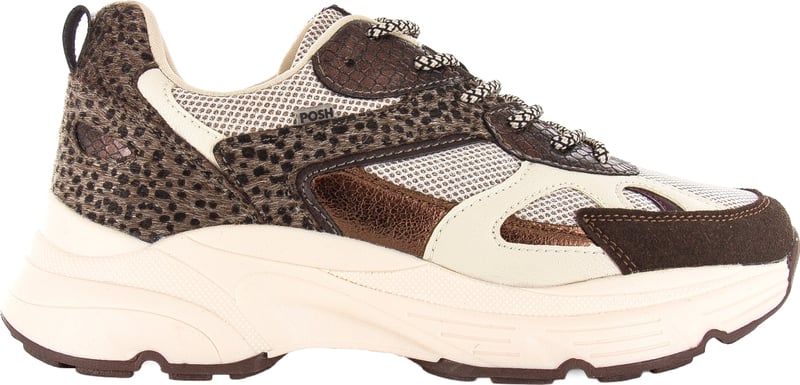 POSH Poelman sneaker brown animal