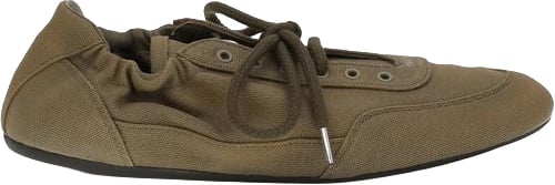 Prada Bicolor Cotton Athletic Sneakers