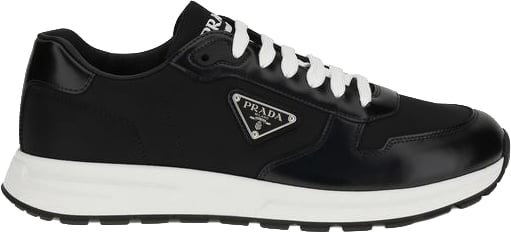 Prada Black Recycled Polyamide Athletic Sneakers