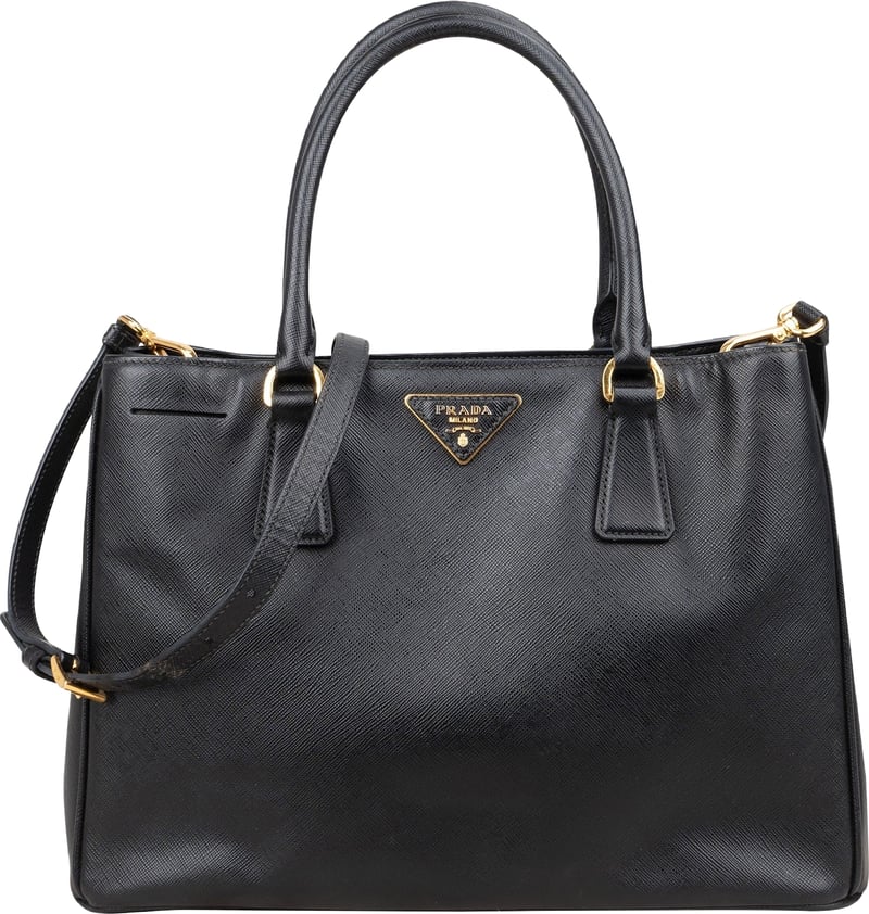 Prada Saffiano Leather Galleria Handbag