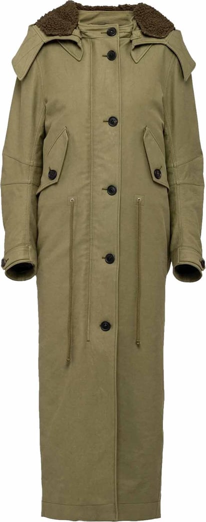 Prada Long Parka Coat
