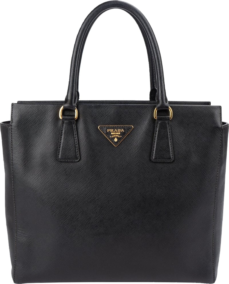 Prada Saffiano Leather Galleria Tote Handbag