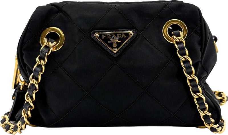 Prada Re-Edition 1995 Chain Quilted Re-Nylon Small