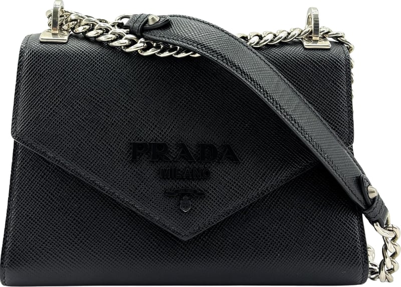 Prada Monochrome Saffiano Leather Small