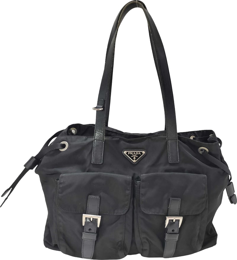 Prada Tessuto Pocket Tote Nylon