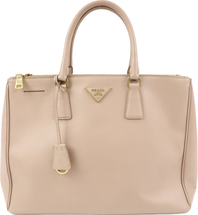Prada Galleria Double Zip Saffiano Leather Large
