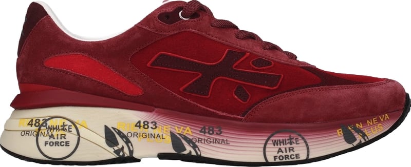 Heren Moerun Sneaker Red