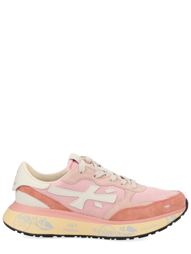 Lauryn Mesh Suede Sporty Sneakers